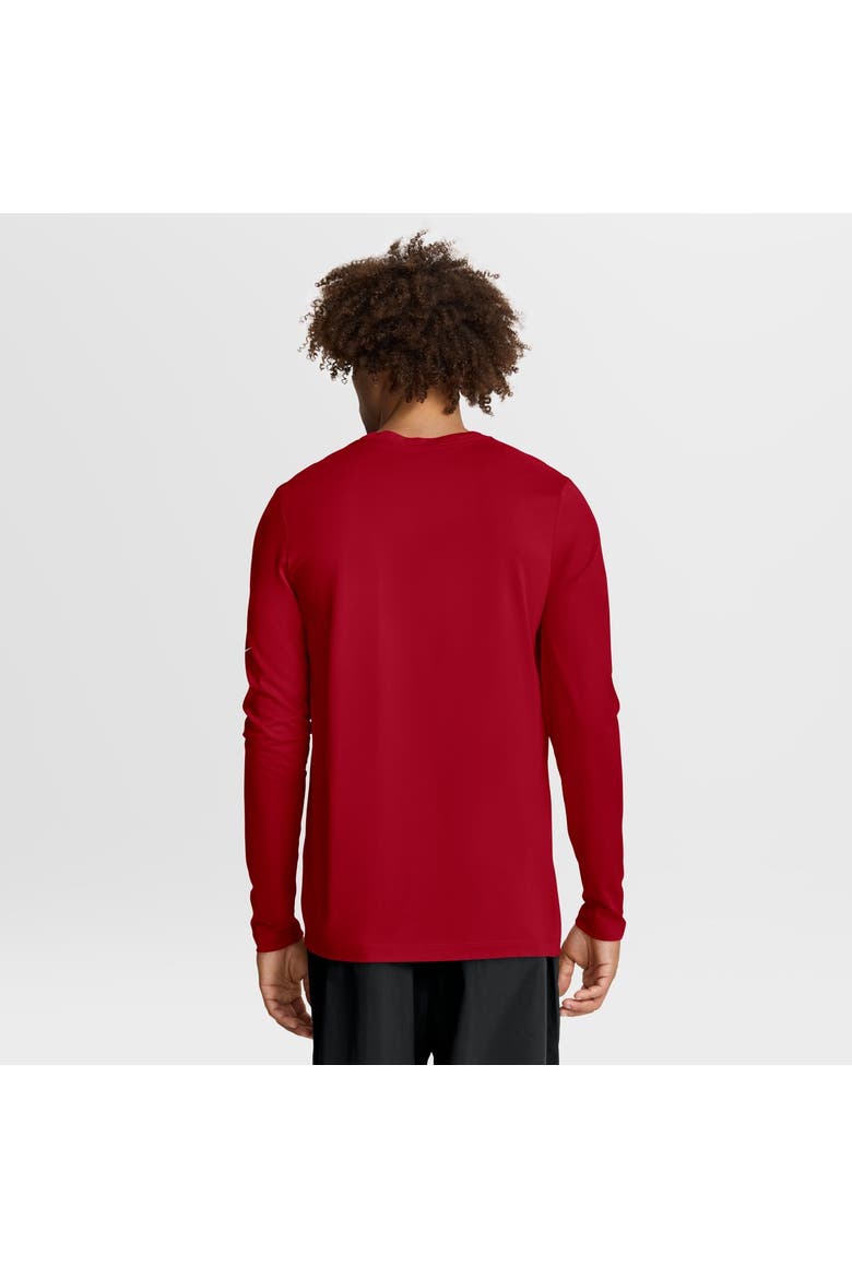 Men's Nike Red Tampa Bay Buccaneers Legend Icon Dri-FIT Long Sleeve T-Shirt, Alternate, color, Red