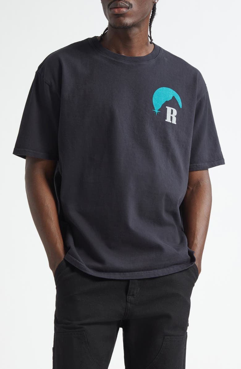 Rhude Moonlight Graphic T-Shirt, Main, color, 