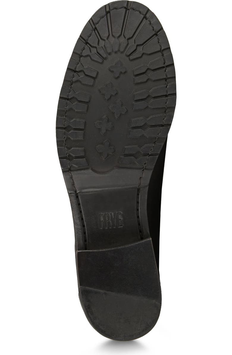 Frye Melissa Button 2 Knee High Boot, Alternate, color, Black - Volterra Leather