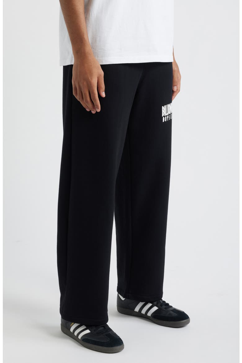 Logo Detail Sweatpants, Alternate, color, BLACK