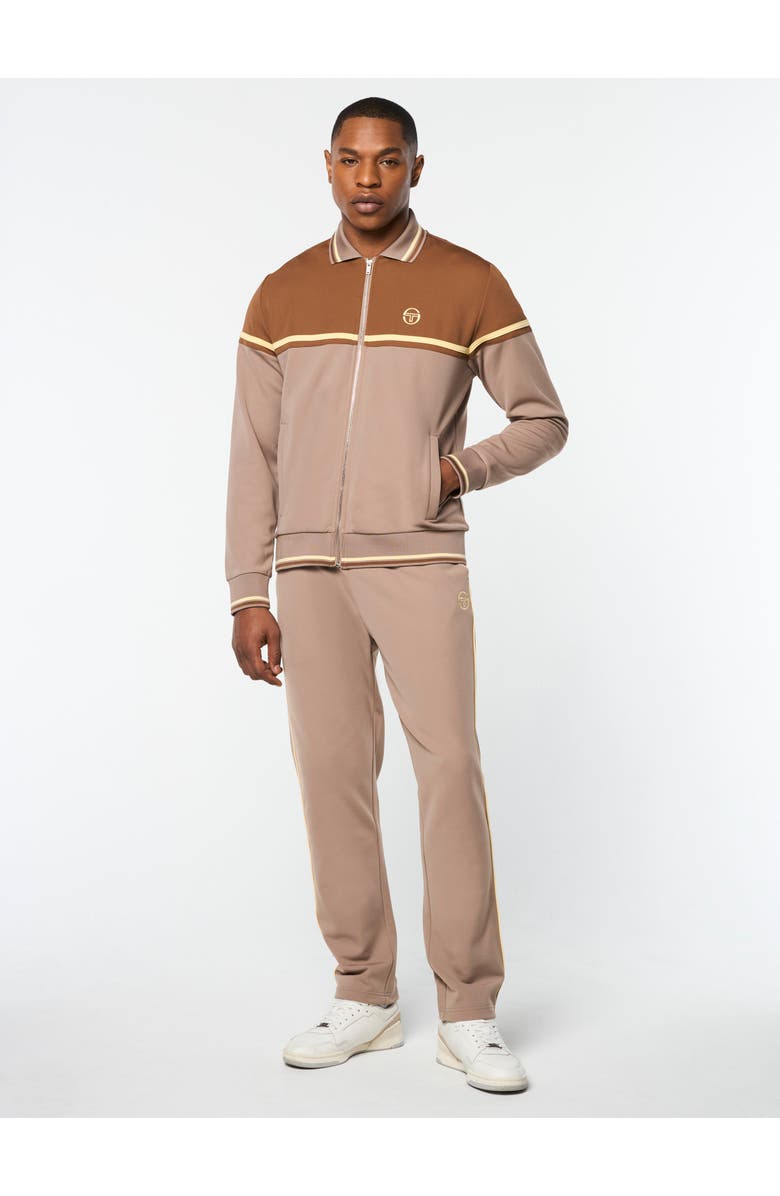 Sergio Tacchini Olmi Track Jacket, Alternate, color, Taupe Grey
