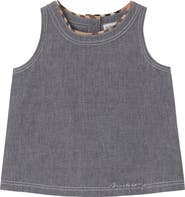 Burberry Cotton Chambray Top