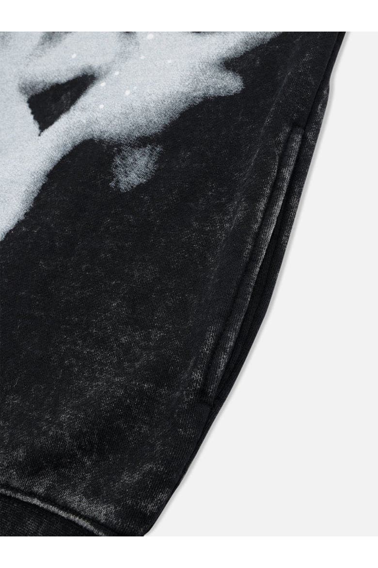 Abstract Graphic Hoodie, Alternate, color, Black
