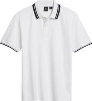 BOSS Parlay Tipped Cotton Polo
