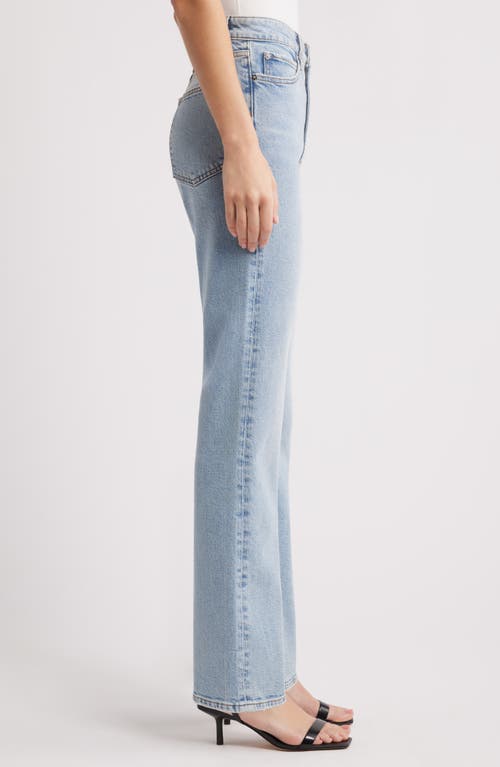 FRAME FRAME THE PIXIE RULER HIGH WAIST STRAIGHT LEG JEANS
