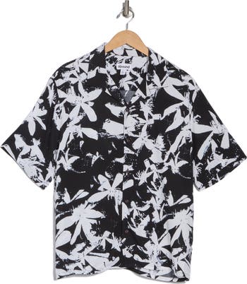 Fleur Print Camp Shirt