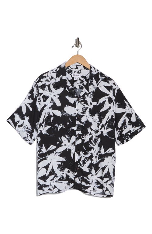 Abound Fleur Print Camp Shirt
