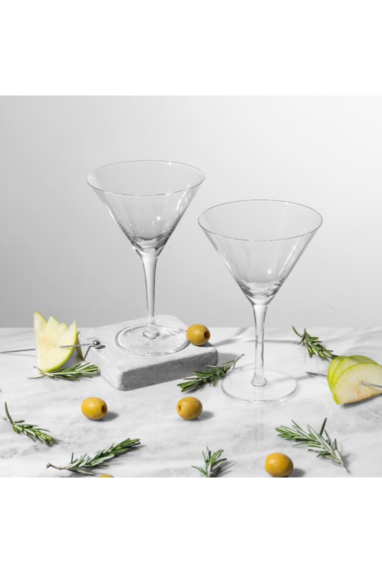 Classic Martini Glass, Alternate, color, Clear