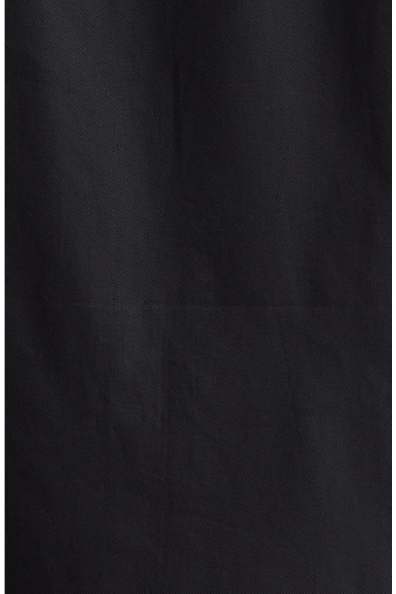 Slim Fit Solid Button-Up Shirt, Alternate, color, BLACK CAVIAR