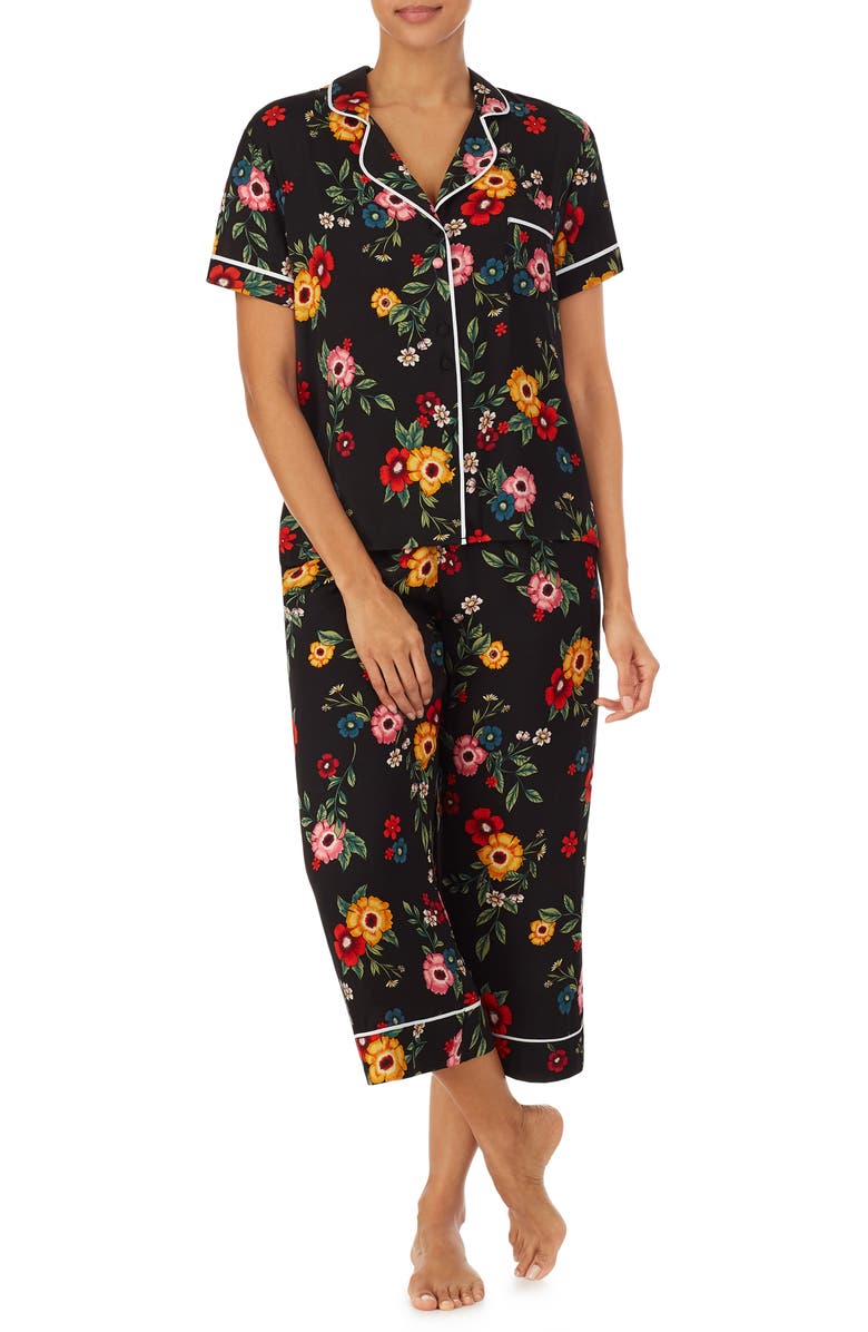 Room Service Pjs Notch Collar Top, Alternate, color, 