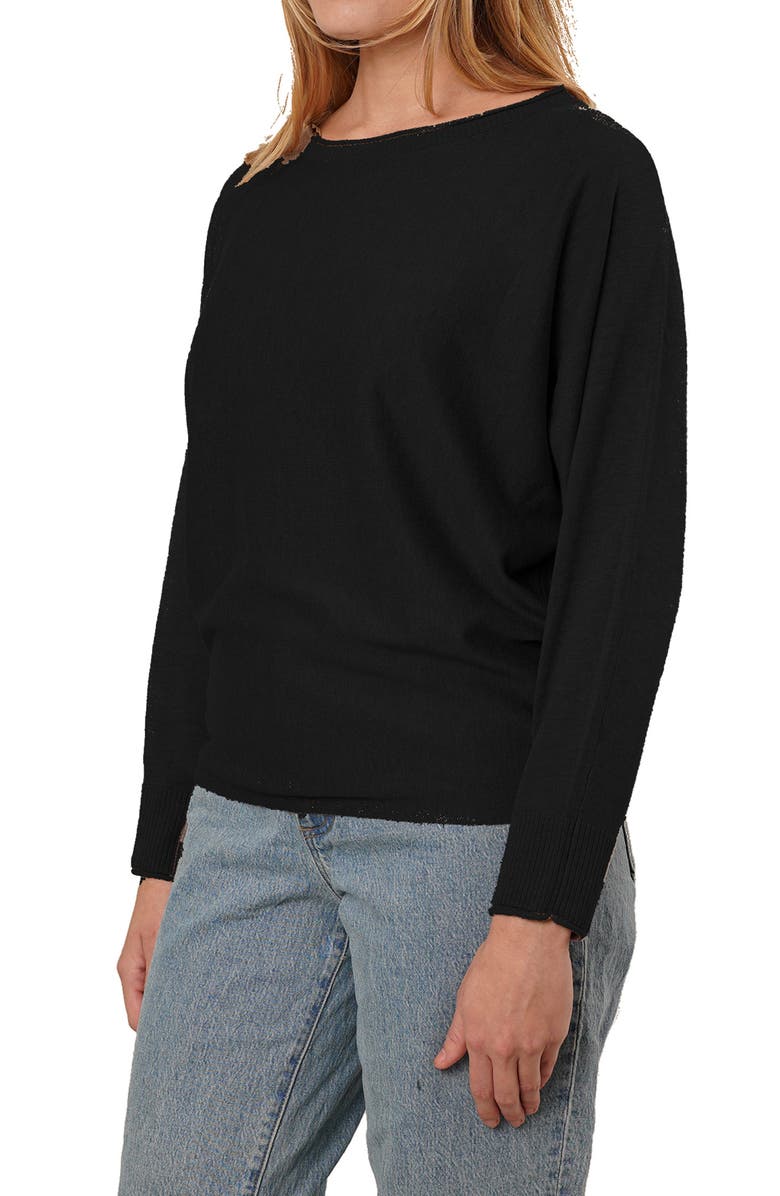 CYRUS Dolman Sleeve Sweater, Alternate, color, Black