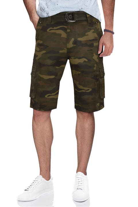 Belted Cargo Shorts