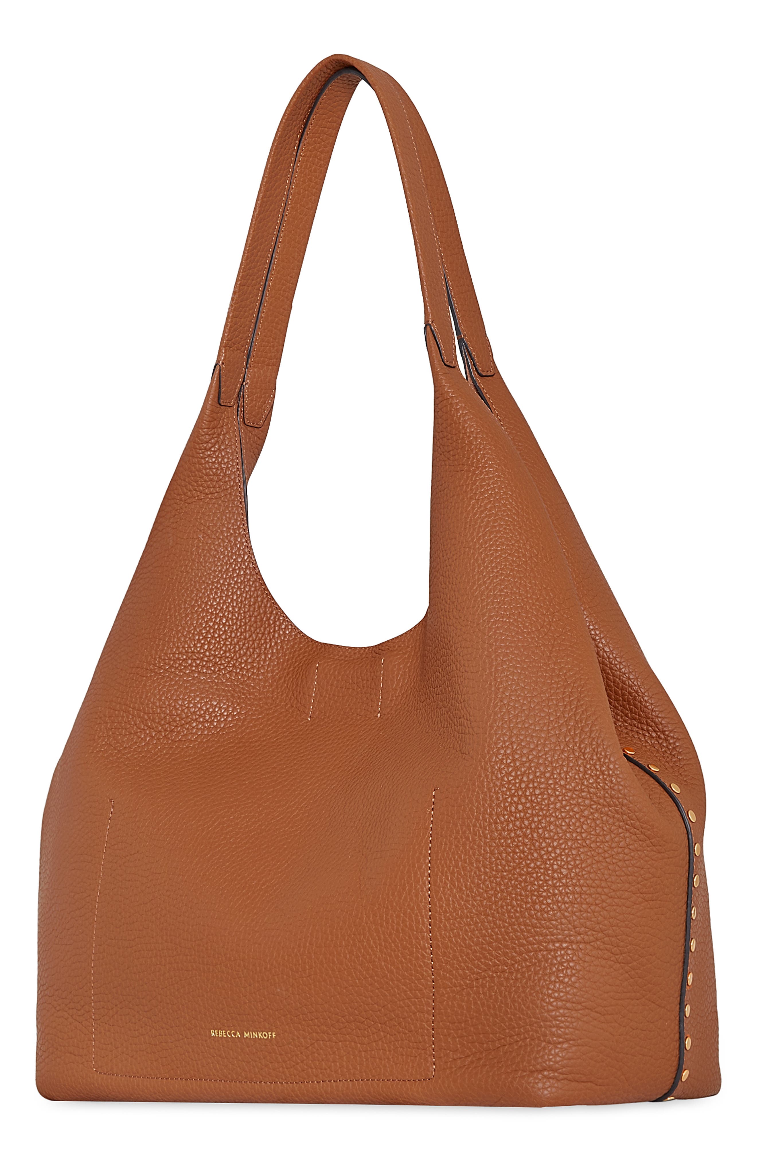 Darren Signature Leather Carryall Bag, Alternate, color, CARAMELLO