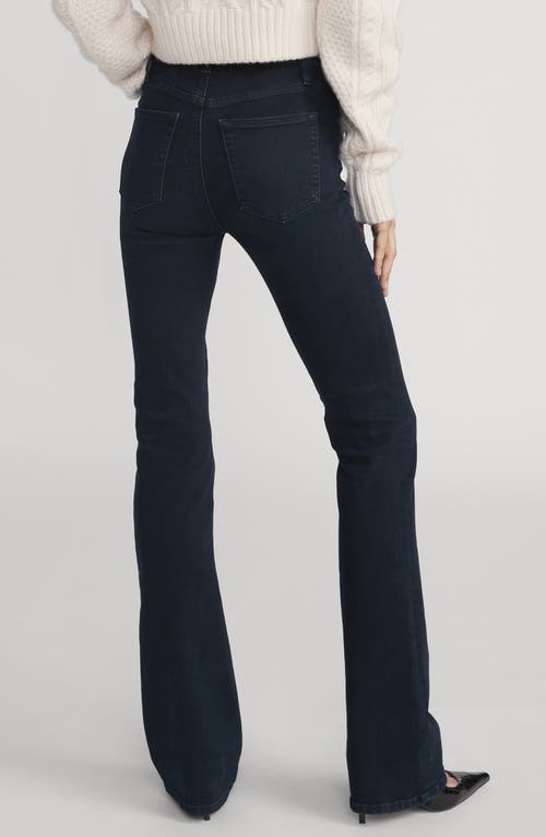 Frame The Reboot High Waist Bootcut Jeans In Blue