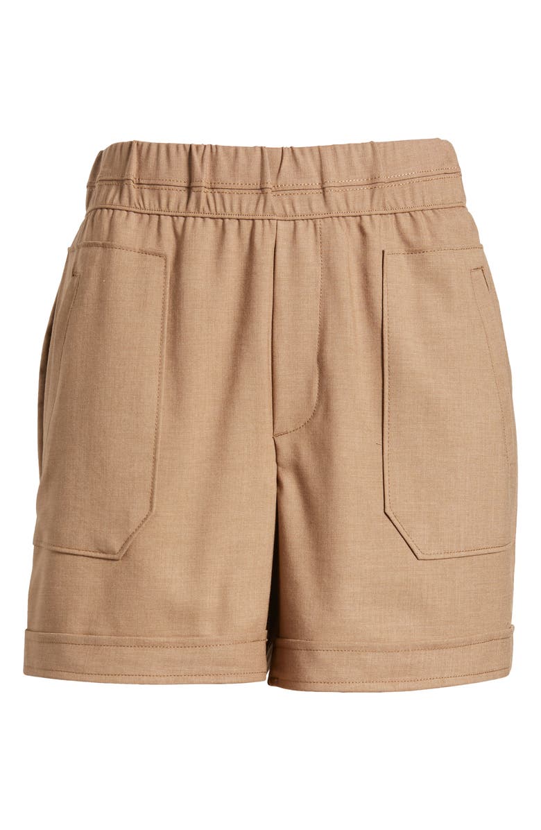 Wit & Wisdom Skyrise Patch Pocket Shorts, Alternate, color, 