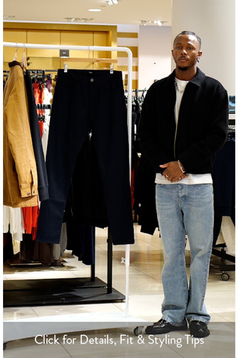 Zaine Slim Straight Stretch Five Pocket Pants video