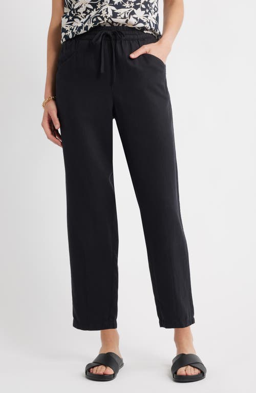 Caslonr Caslon(r) Pull-on Barrel Pants In Black