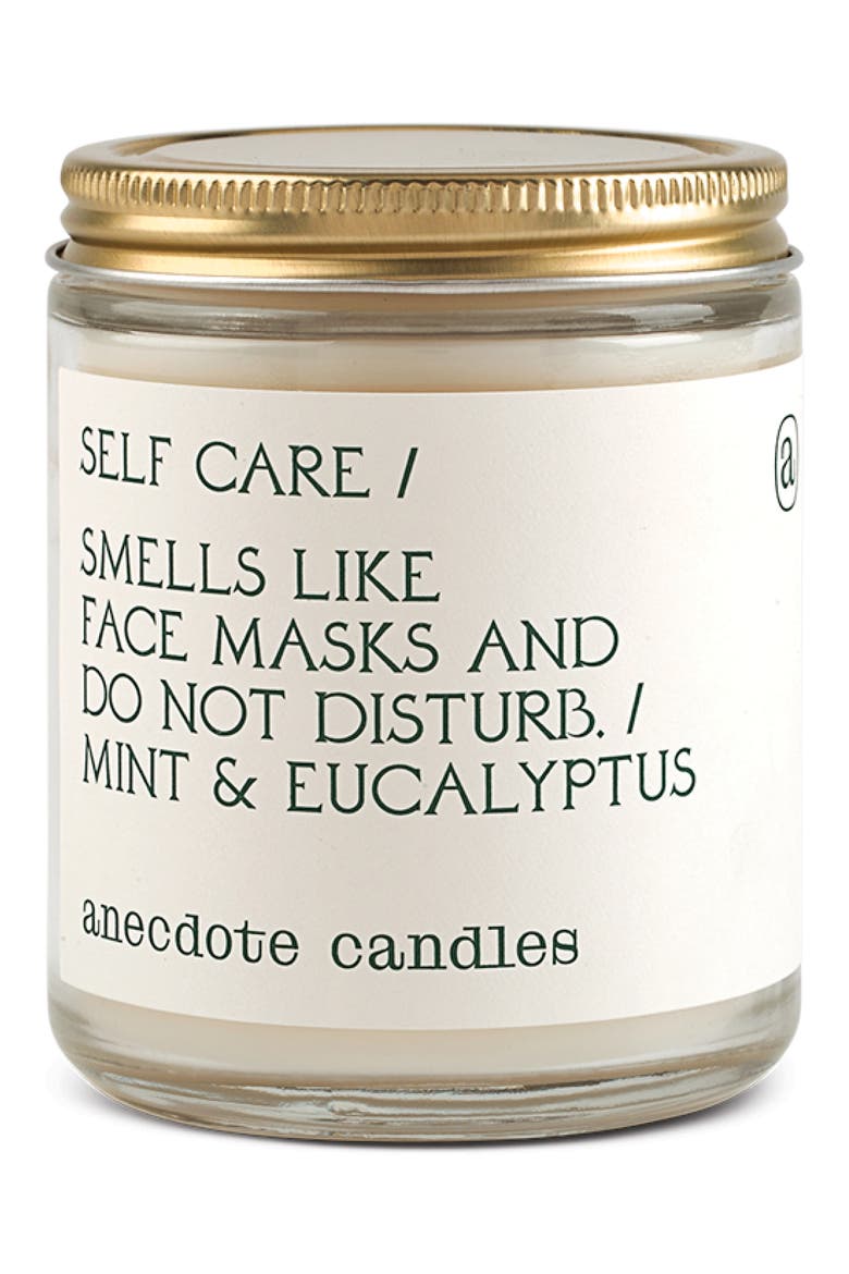 Self Care Candle, Main, color, CREAM