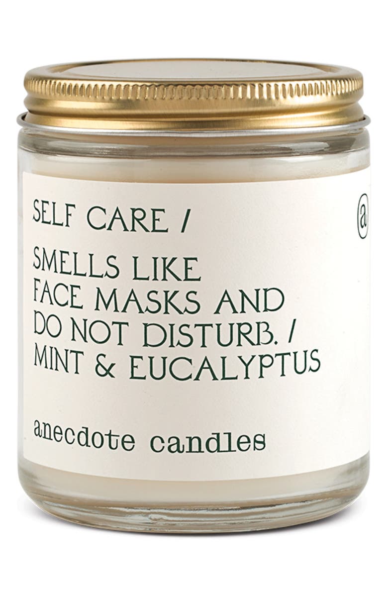 ANECDOTE CANDLES Self Care Candle, Main, color, Cream