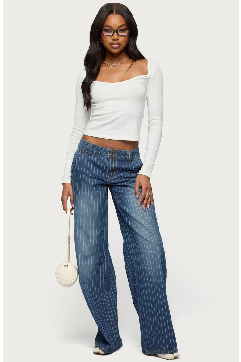 Ximena Long Sleeve Top, Alternate, color, WHITE