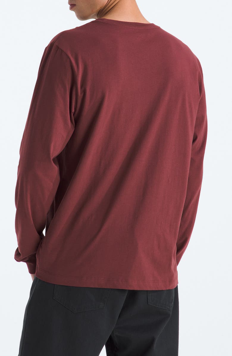 The North Face Evolutions Long Sleeve T-Shirt, Alternate, color, Sumac
