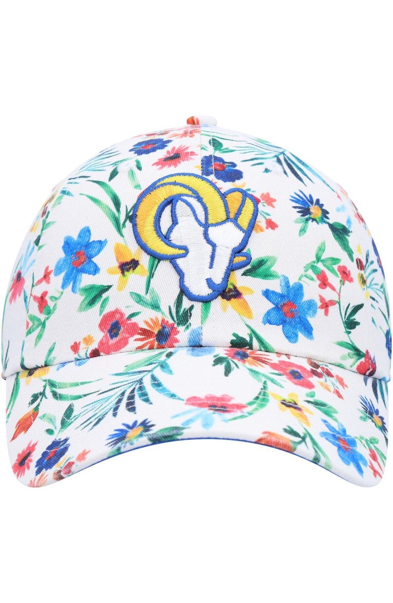 '47 Women's '47 White Los Angeles Rams Highgrove Clean Up Adjustable Hat, Alternate, color, 