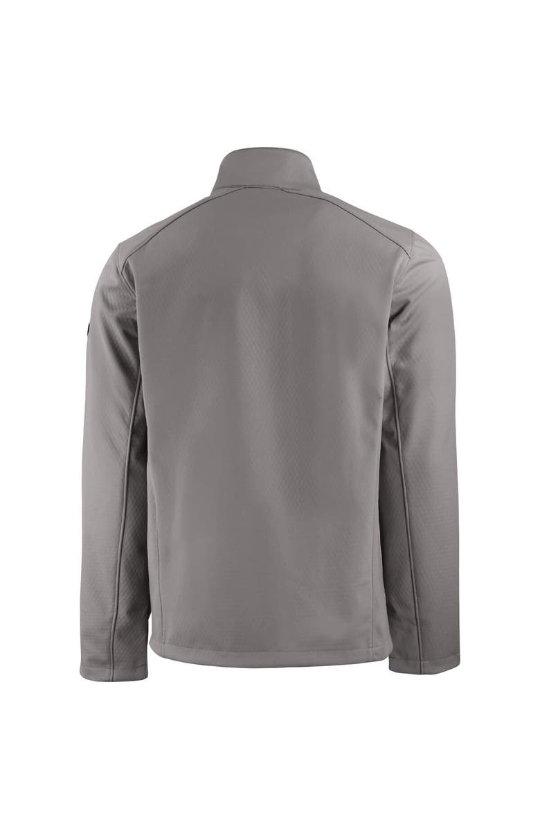 Cutter & Buck Men's Cutter & Buck Gray New Orleans Saints Evoke Eco Softshell Recycled Full-Zip Jacket, Alternate, color, 