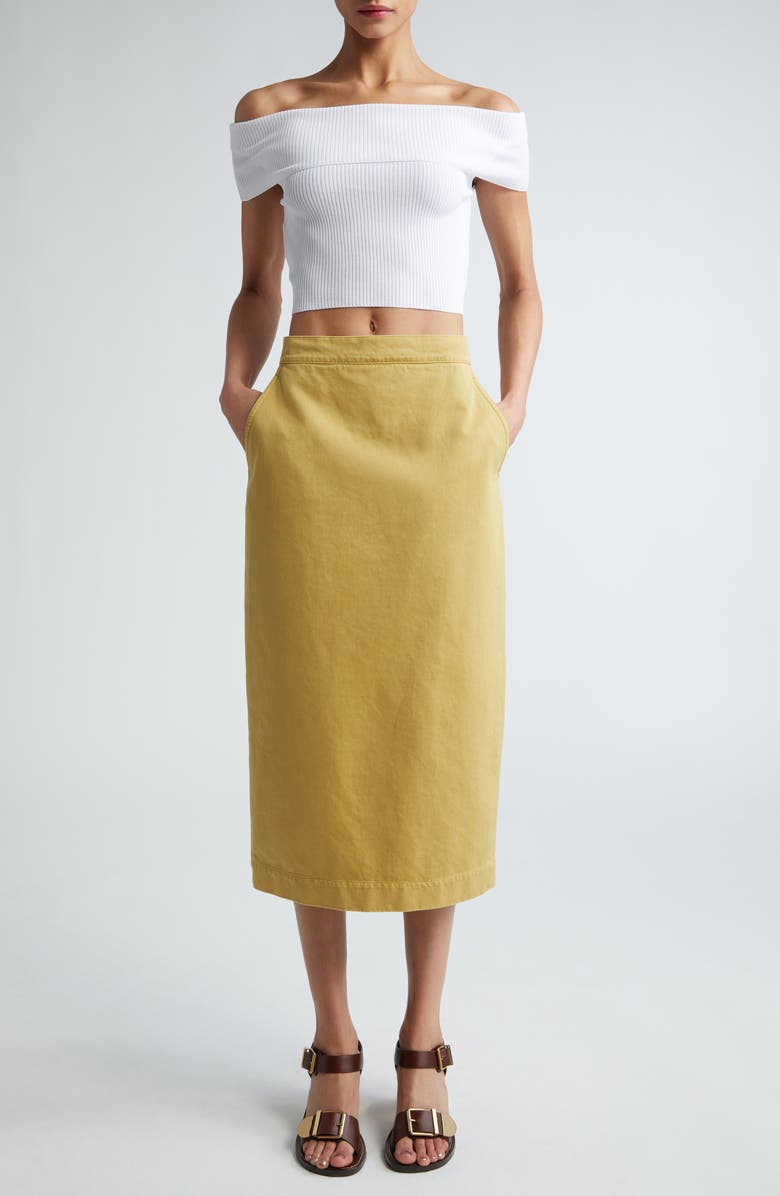 Max Mara Cennare Rib Off-the-Shoulder Crop Sweater, Alternate, color, 