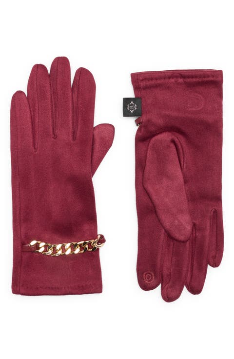Chain Detail Gloves