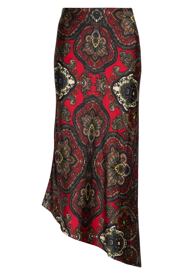 Maeve Asymmetric Slip Skirt, Alternate, color, BON VOYAGE HIBISCUS MULTI