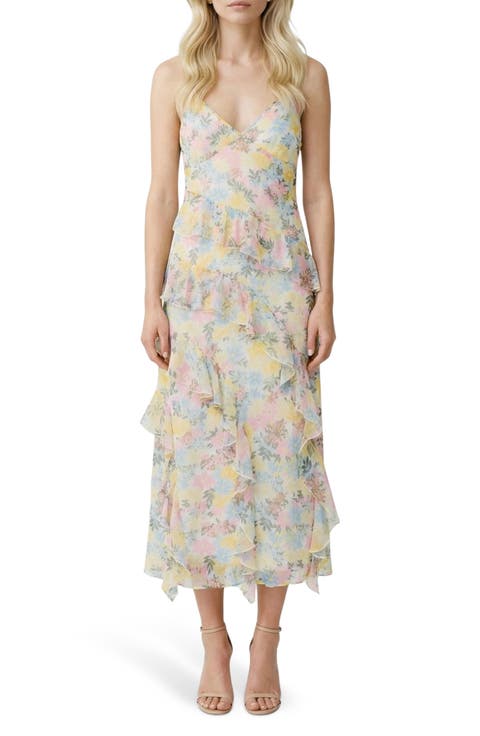 Smilla Ruffle Midi Dress