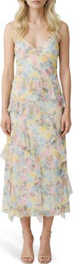 VERO MODA Smilla Ruffle Midi Dress
