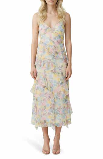 VERO MODA Smilla Ruffle Midi Dress