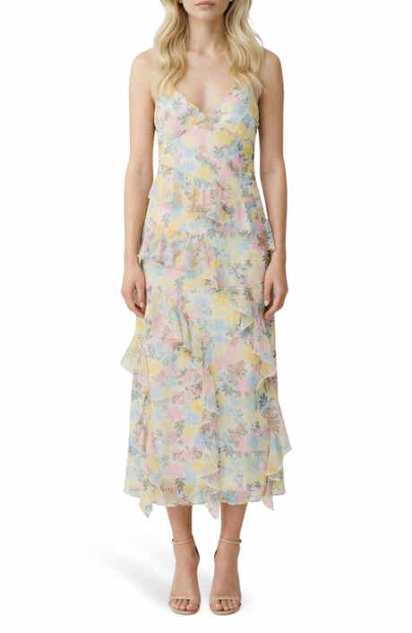 VERO MODA Smilla Ruffle Midi Dress