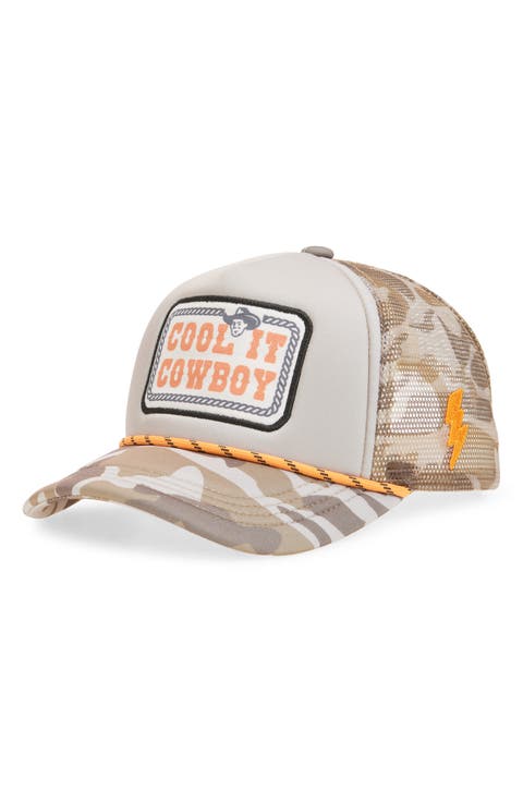 Kids' Cool It Cowboy Trucker Hat (Little Kid)