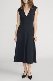 FRAME The Studio Cotton Midi Dress