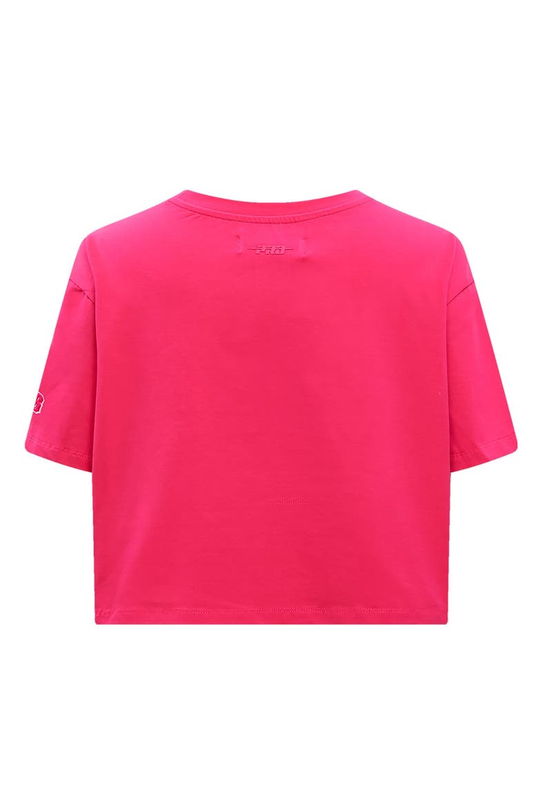 Women's Pro Standard Pink San Francisco Giants Triple Pink Boxy Cropped T-Shirt, Alternate, color, Pink