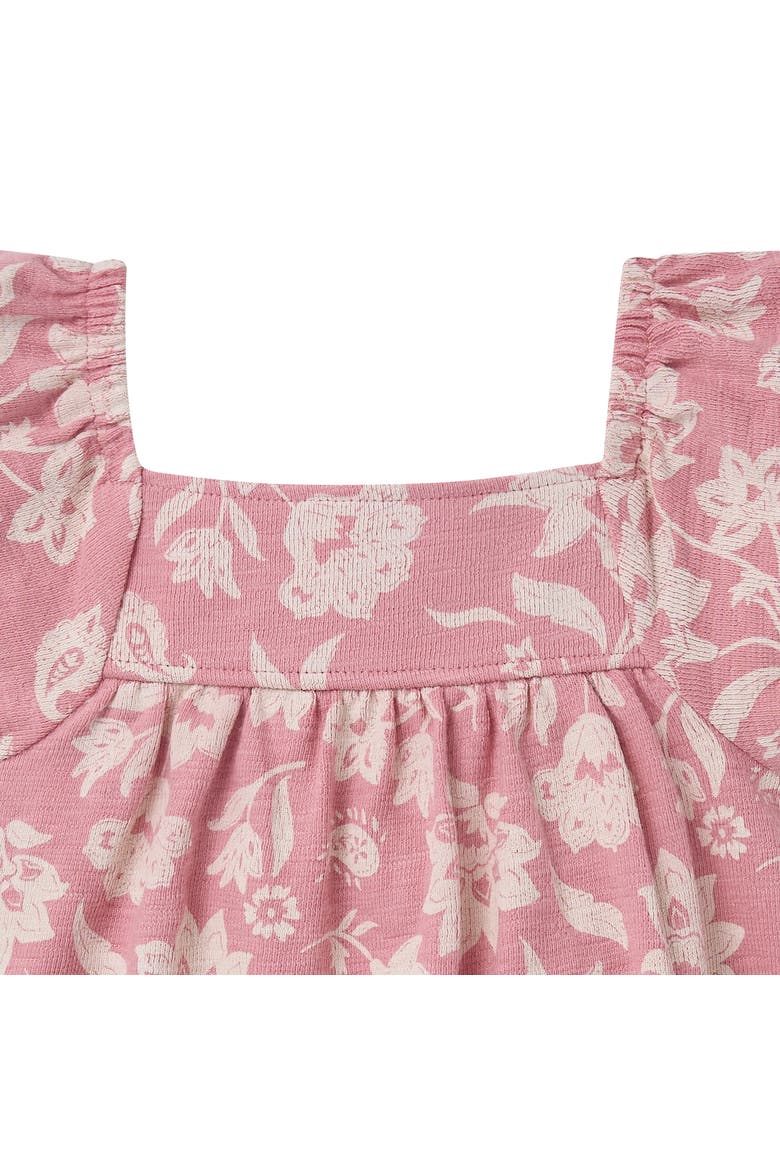 Bubble Romper, Alternate, color, Rose Paisley
