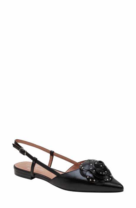 Linea Paolo Cadie Slingback Pointed Toe Flat