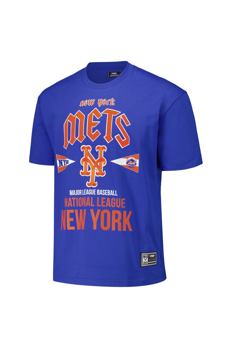 Men's Pro Standard Royal New York Mets Oversized City Tour T-Shirt, Alternate, color, Royal