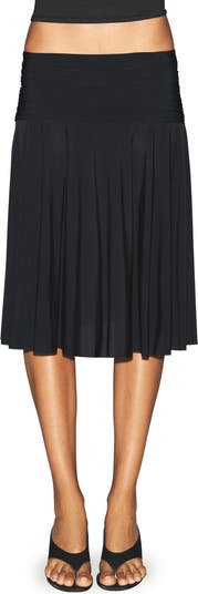 【SKIMS】Milky Sheer Midi Skirt MILKY SHEER MIDI SKIRT | DESERT CLAY