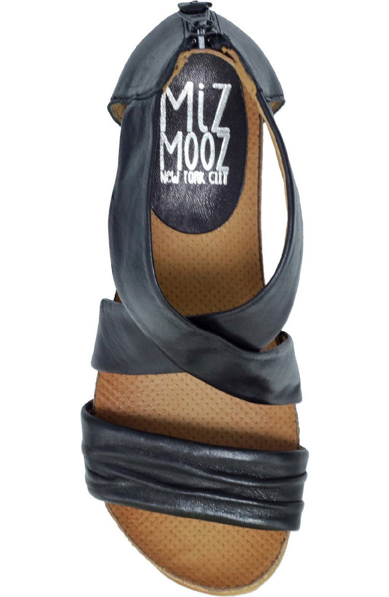 Miz Mooz Monarch Wedge Sandal, Alternate, color,