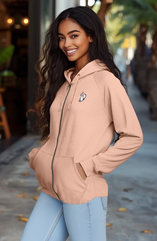 DALIX DALIX HEARTLY GHOST ZIP FLEECE HOODIE 