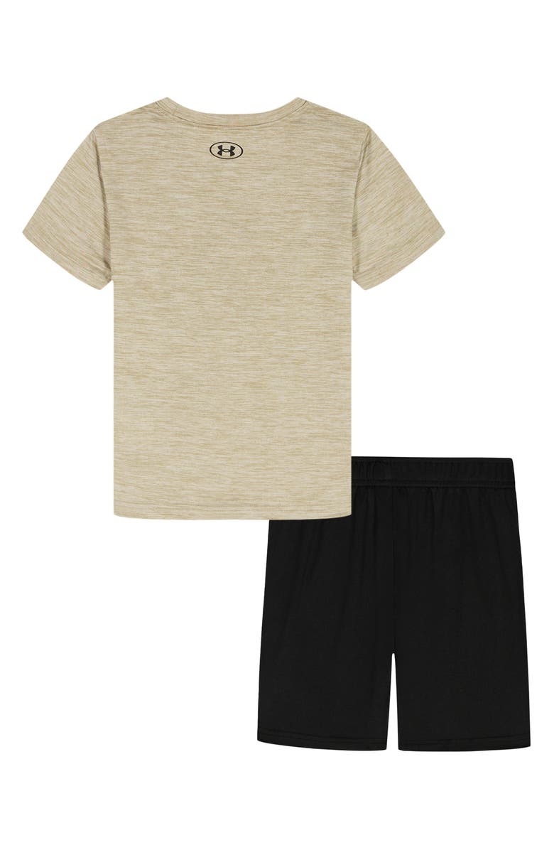 Under Armour Tech Logo Short Sleeve T-Shirt & Shorts Set, Alternate, color, City Khaki