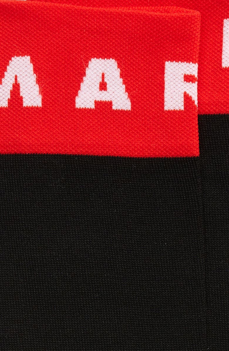 Marni Logo Socks, Alternate, color, 
