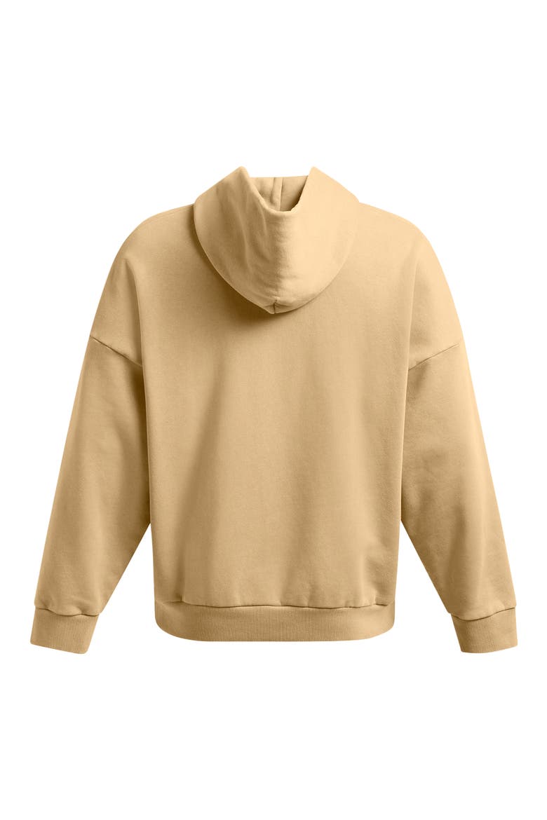 Icon Heavyweight Fleece Pullolver Hoodie, Alternate, color, CAMEL