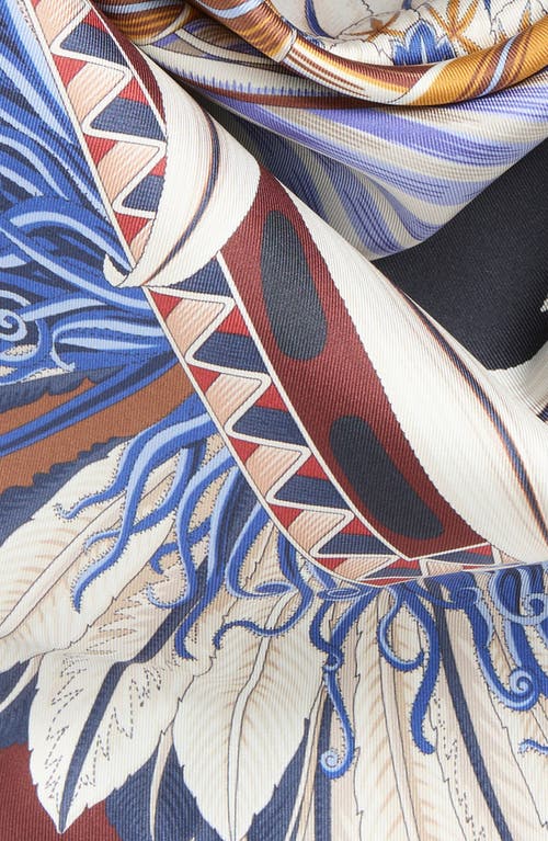 Ferragamo Butterfly-print Silk Scarf