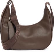 Baggu Small Recycled Leather Crescent Bag