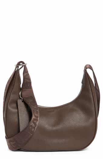 Baggu Small Recycled Leather Crescent Bag