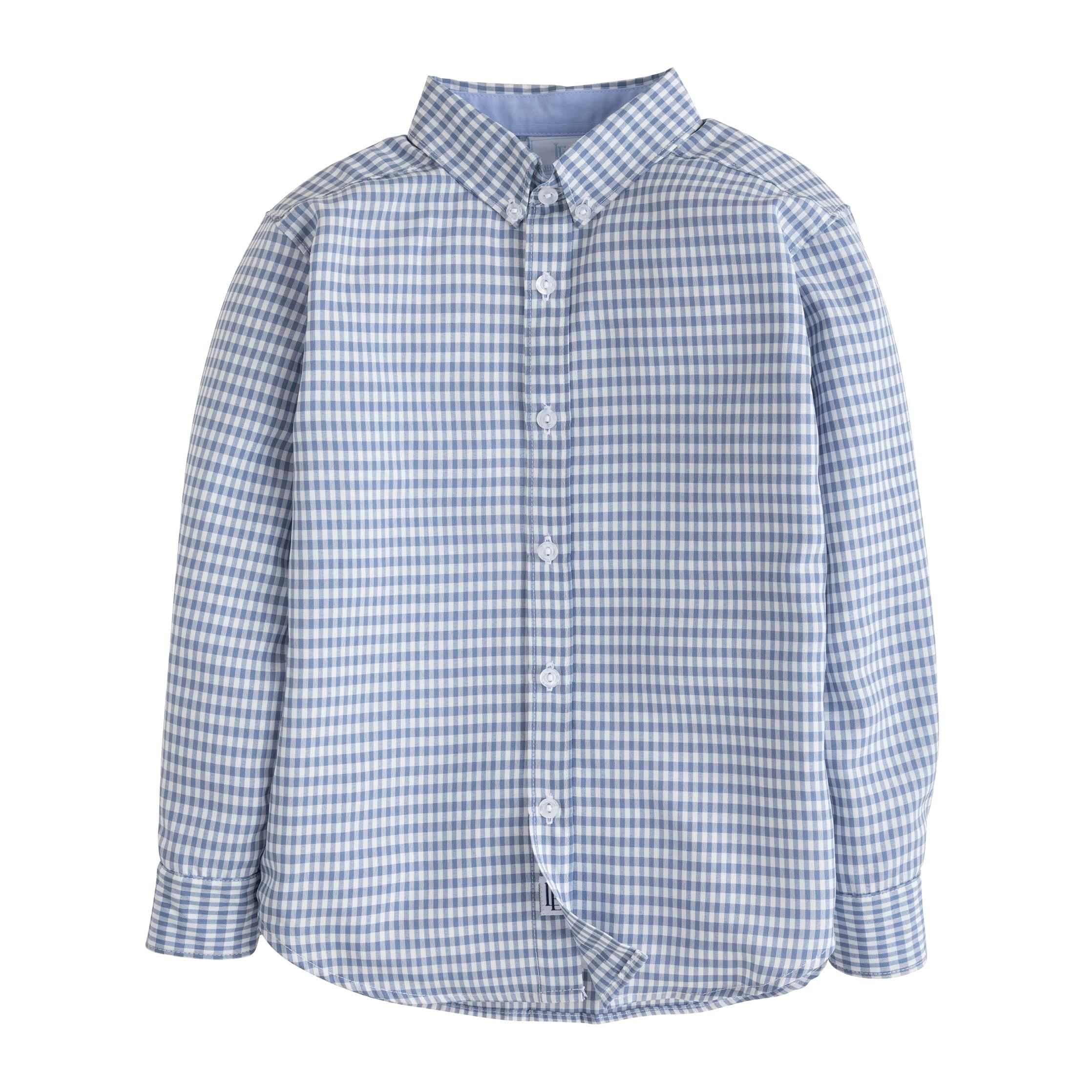 selected Gray Blue Gingham